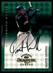Dante Powell Baseball Cards 1998 Donruss Signature Millennium Marks Prices