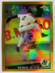 Derek Jeter [Refractor] #98 Baseball Cards 2009 Topps Chrome Prices