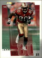 Jerry Rice Football Cards 2001 Upper Deck MVP Prices