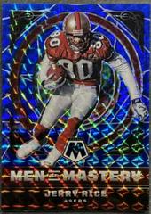 Jerry Rice [Blue] Football Cards 2022 Panini Mosaic Men of Mastery Prices