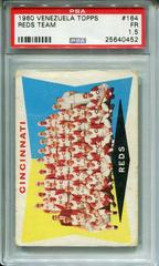 Reds Team #164 Baseball Cards 1960 Venezuela Topps Prices