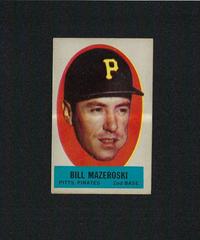 Bill Mazeroski [Instruction Back] Baseball Cards 1963 Topps Peel Offs Prices