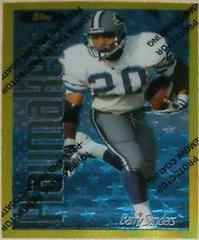 Barry Sanders #140 Football Cards 1996 Topps Finest Prices