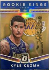 Kyle Kuzma [Blue] #25 Basketball Cards 2017 Panini Donruss Optic Rookie Kings Prices