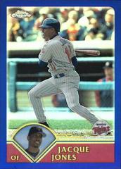 Jacque Jones [Refractor] #25 Baseball Cards 2003 Topps Chrome Prices