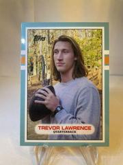 Trevor Lawrence [Teal] #27 Football Cards 2021 Topps X Trevor Lawrence Prices