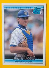 David Wayne Nilsson #4 Baseball Cards 1992 Panini Donruss Rookies Prices