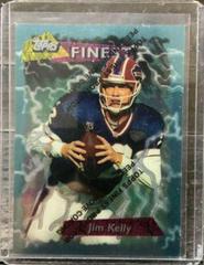 Jim Kelly [Refractor] Football Cards 1995 Topps Finest Boosters Prices
