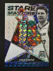 Luka Doncic [White] Basketball Cards 2021 Panini Mosaic Stare Masters Prices