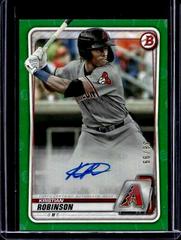 Kristian Robinson [Green] Baseball Cards 2020 Bowman Paper Prospect Autographs Prices