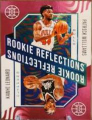 Kawhi Leonard, Patrick Williams [Pink] #1 Basketball Cards 2020 Panini Illusions Rookie Reflections Prices