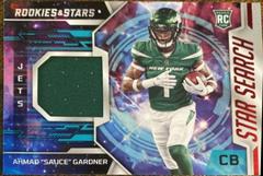 Ahmad 'Sauce' Gardner #SS-AG Football Cards 2022 Panini Rookies & Stars Search Prices