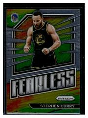 Stephen Curry #15 Basketball Cards 2022 Panini Prizm Fearless Prices