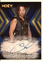 Shinsuke Nakamura [Blue] Wrestling Cards 2017 Topps WWE NXT Autographs Prices