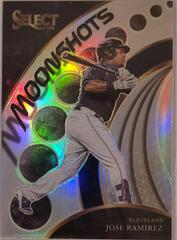 Jose Ramirez [Holo] Baseball Cards 2021 Panini Select Moon Shots Prices
