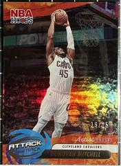 Donovan Mitchell [Hyper Green] #10 Basketball Cards 2023 Panini Hoops Attack the Rack Prices