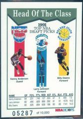 Head of the Class Basketball Cards 1991 Hoops Prices