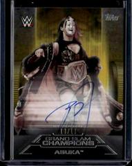 Asuka [Gold] #GA-A Wrestling Cards 2021 Topps WWE Undisputed Grand Slam Champions Autographs Prices