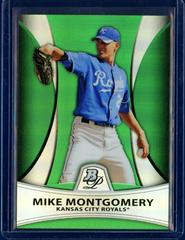 Mike Montgomery [Green Refractor] Baseball Cards 2010 Bowman Platinum Prospects Prices