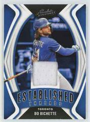 Bo Bichette Baseball Cards 2022 Panini Absolute Established Threads Prices