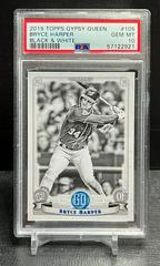 Bryce Harper [Black & White] #105 Baseball Cards 2019 Topps Gypsy Queen Prices