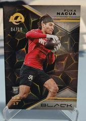 Puka Nacua [Gold] #173 Football Cards 2023 Panini Black Prices