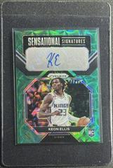 Keon Ellis [Choice Green] #SS-KE Basketball Cards 2022 Panini Prizm Sensational Signatures Prices