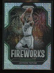 Jayson Tatum [Mojo] #5 Basketball Cards 2022 Panini Prizm Fireworks Prices