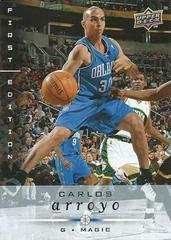 Carlos Arroyo #133 Basketball Cards 2008 Upper Deck First Edition Prices