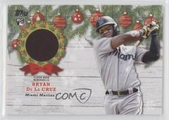 Bryan De La Cruz Baseball Cards 2022 Topps Holiday Relics Prices