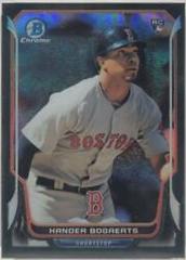 Xander Bogaerts [Black Static Refractor] #1 Baseball Cards 2014 Bowman Chrome Prices