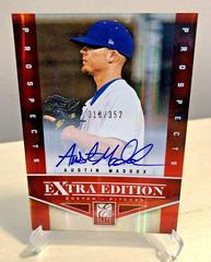 Austin Maddox [Autograph Red Ink] #174 Baseball Cards 2012 Panini Elite Extra Edition Prices