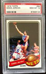 Eddie Jordan #94 Basketball Cards 1979 Topps Prices