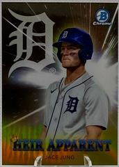 Jace Jung [Gold] #HA-10 Baseball Cards 2022 Bowman Draft Heir Apparent Prices