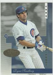 Ryne Sandberg [Gold Press Proof] #84 Baseball Cards 1996 Leaf Signature Prices