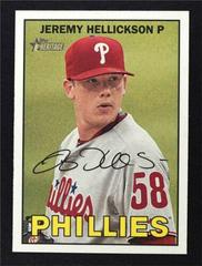 Jeremy Hellickson Baseball Cards 2016 Topps Heritage Prices