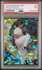 Andy Pettitte [Atomic Refractor] #39 Baseball Cards 1998 Bowman's Best Prices