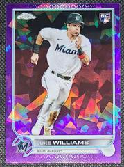 Luke Williams [Purple] #US104 Baseball Cards 2022 Topps Chrome Update Sapphire Prices