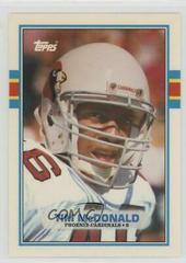 Tim McDonald Football Cards 1989 Topps Traded Prices
