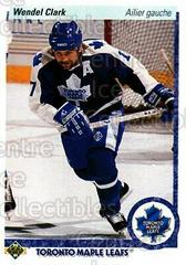 Wendel Clark #3 Hockey Cards 1990 Upper Deck French Prices