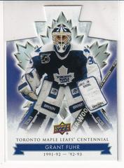 Grant Fuhr Hockey Cards 2017 Upper Deck Toronto Maple Leafs Centennial Prices