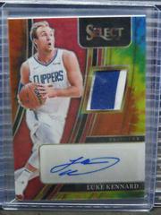 Luke Kennard [Tie Dye Prizm] #AM-LKN Basketball Cards 2021 Panini Select Autograph Memorabilia Prices