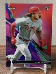 Alec Bohm [Red Refractor] #16 Baseball Cards 2021 Topps Finest Prices