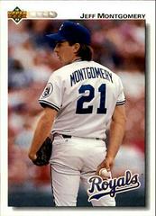 Jeff Montgomery #627 Baseball Cards 1992 Upper Deck Prices