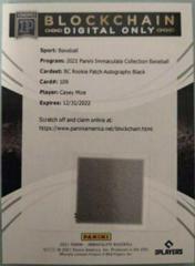 Casey Mize [Patch Autograph Black] #109 Baseball Cards 2021 Panini Immaculate Collection Prices