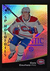 Cole Caufield Hockey Cards 2021 SP Authentic HoloFoil Prices