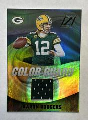 Aaron Rodgers Football Cards 2022 Panini Zenith Color Guard Prices