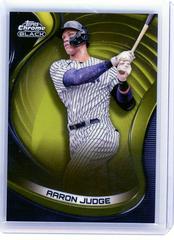 Aaron Judge [Gold] #56 Baseball Cards 2022 Topps Chrome Black Prices