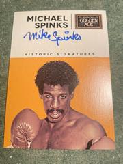 Michael Spinks #SPK Baseball Cards 2014 Panini Golden Age Historic Signatures Prices