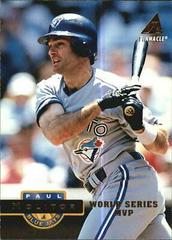 Paul Molitor #27 Baseball Cards 1994 Pinnacle Prices